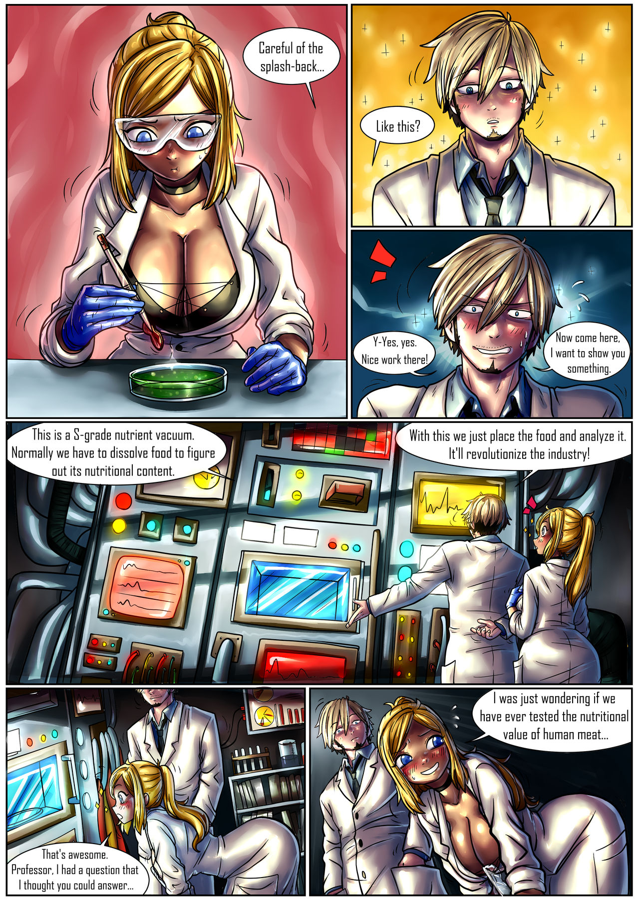 Gabi in 'Fun in uni' part 1-3 page 2 full