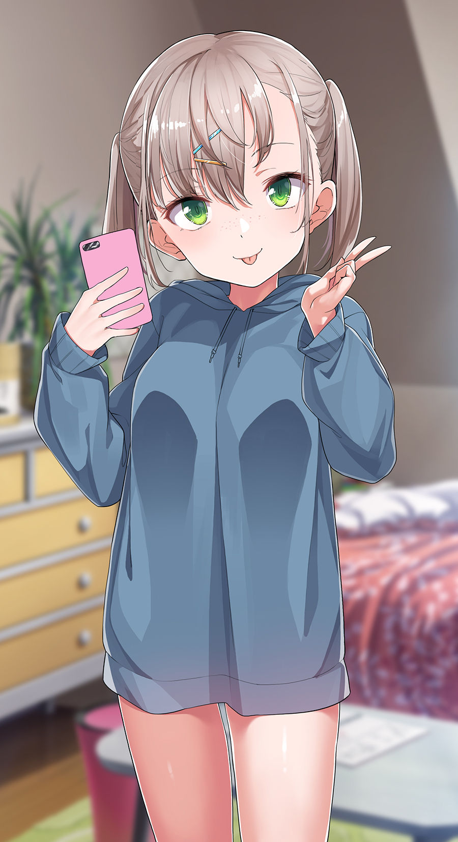 Satsuki-chan to Echichi LINE shita page 7 full
