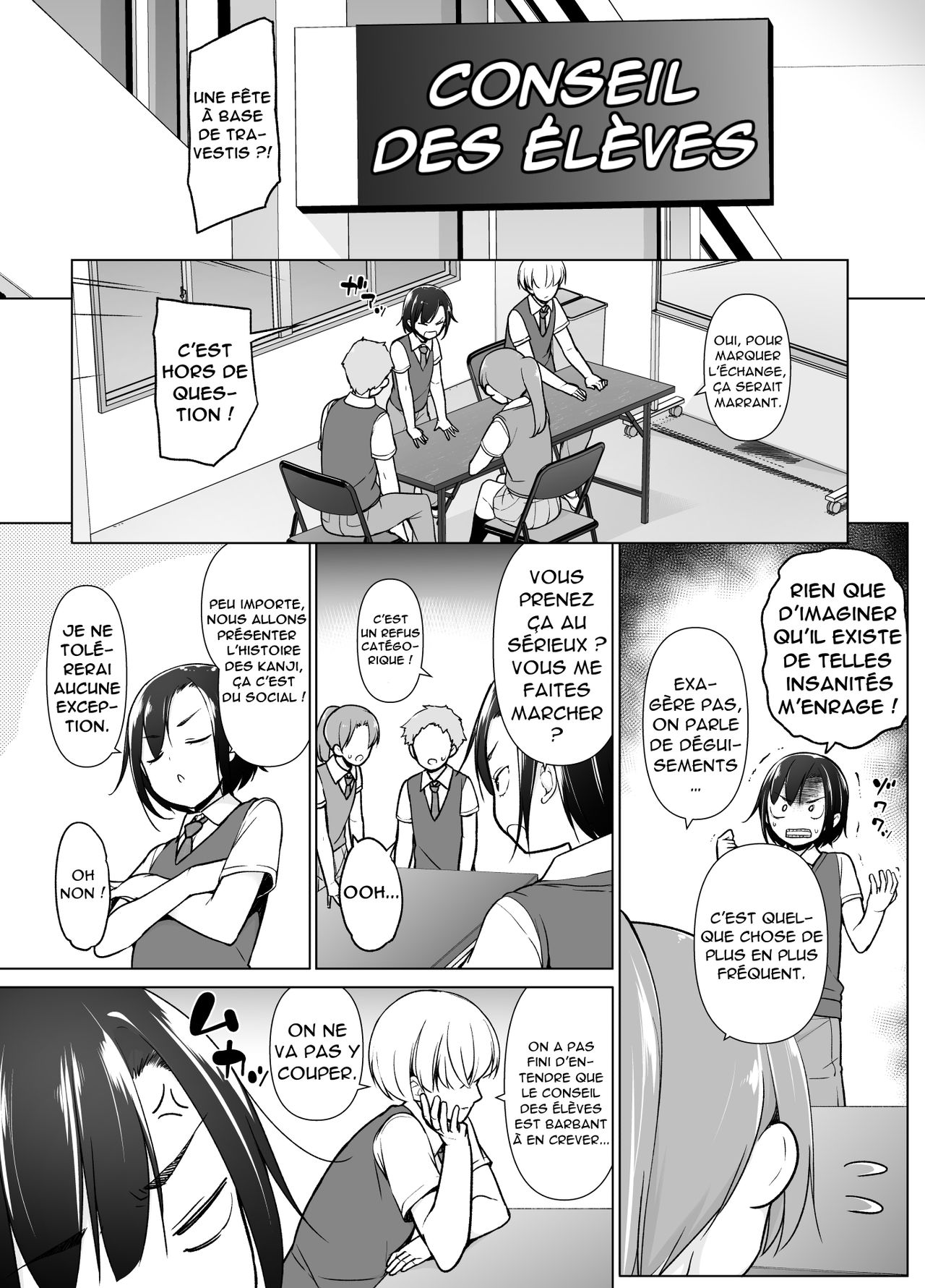 Gouman Seitokaichou ga Josou o Shitara page 4 full