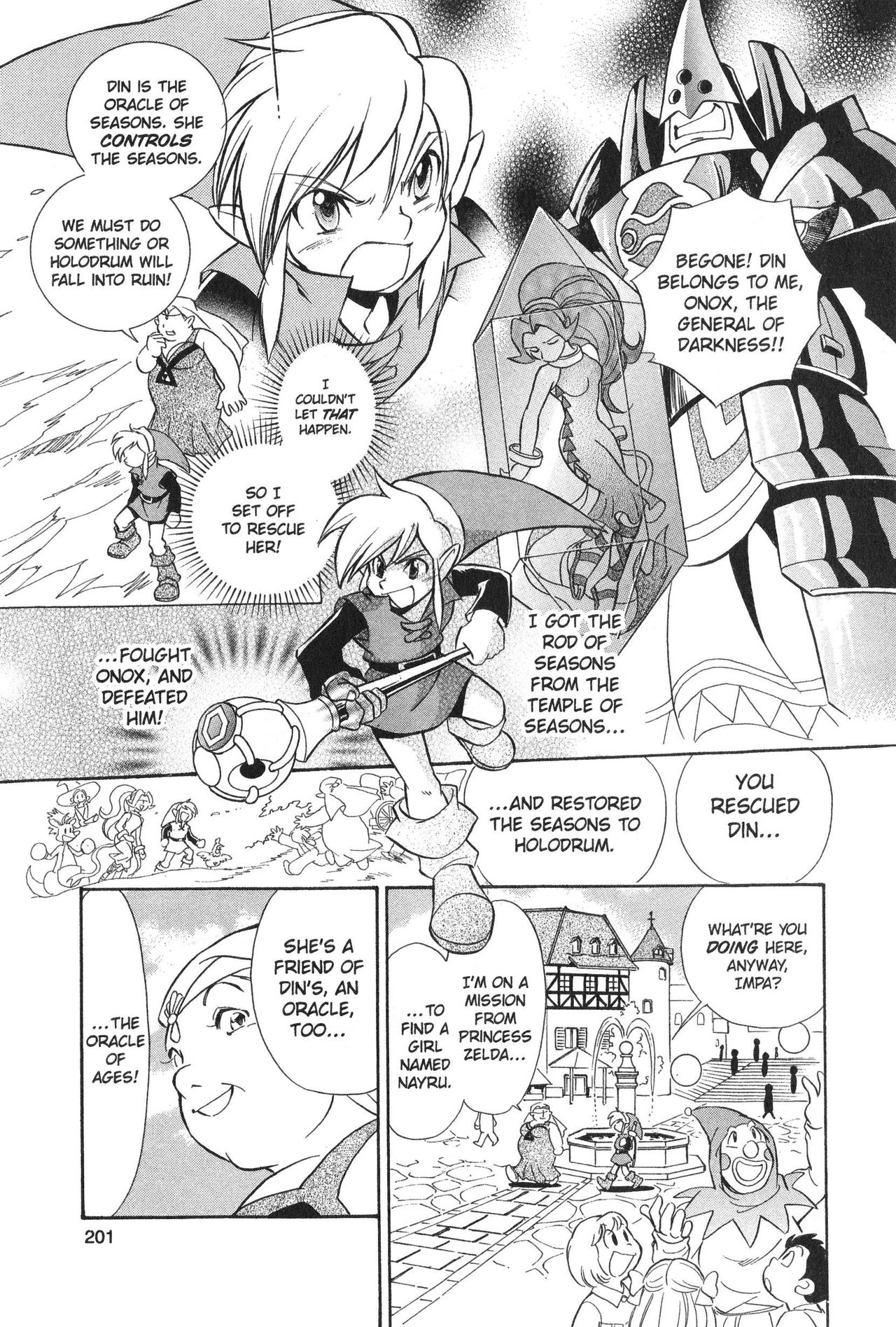 The Legend of Zelda - Oracle of Ages Manga page 10 full