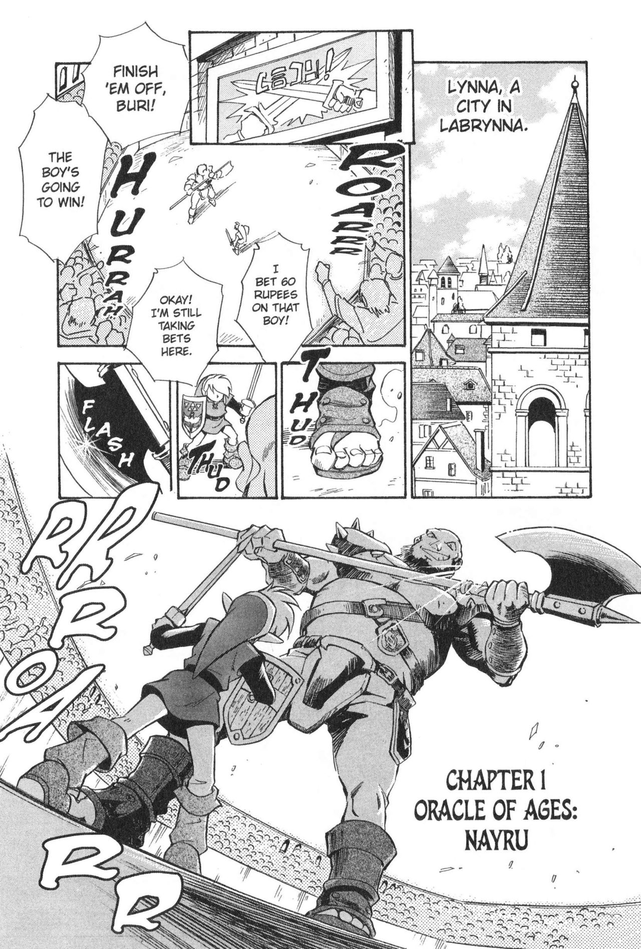 The Legend of Zelda - Oracle of Ages Manga page 2 full