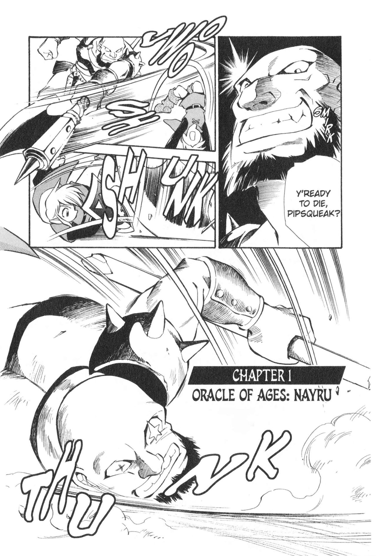 The Legend of Zelda - Oracle of Ages Manga page 3 full