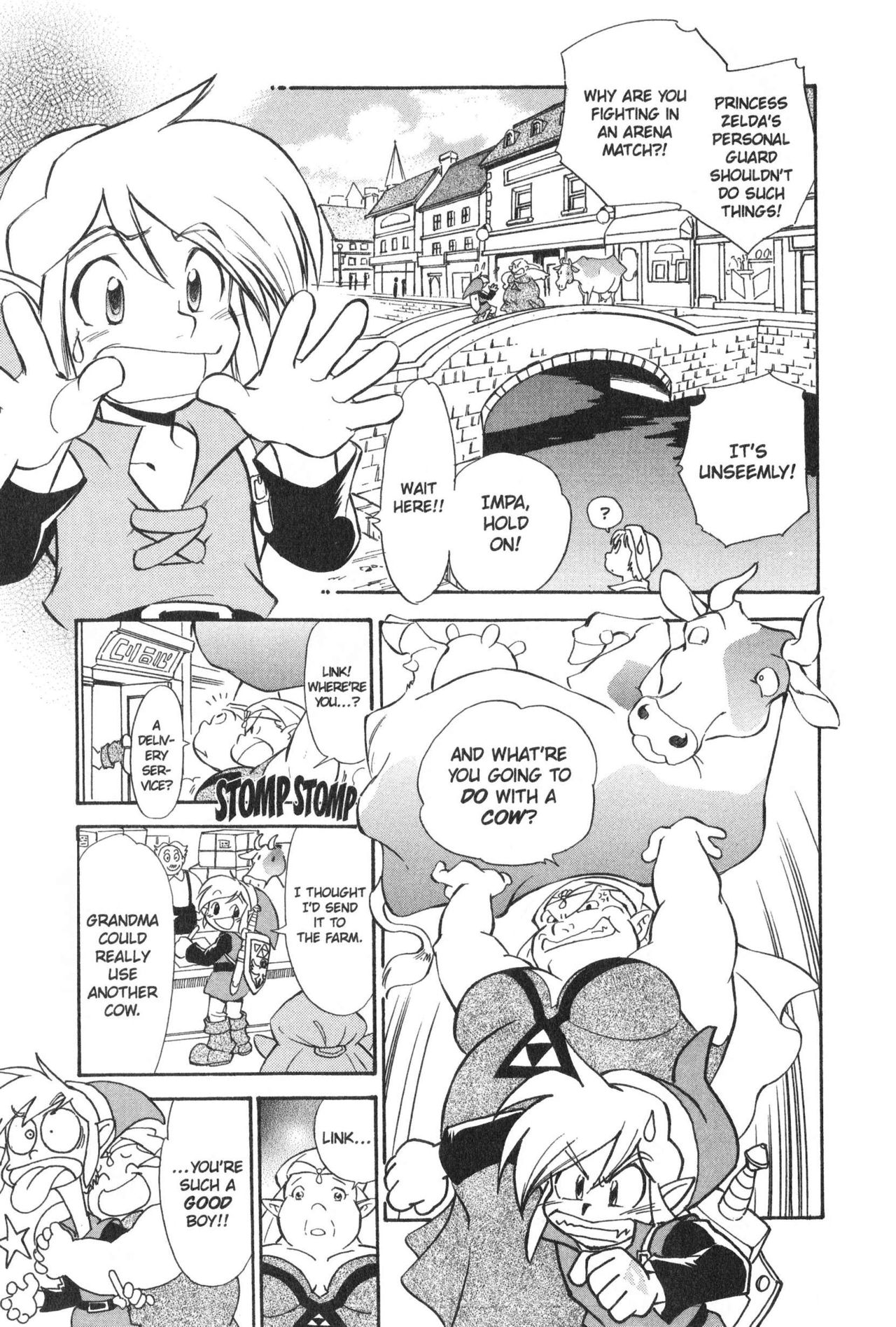 The Legend of Zelda - Oracle of Ages Manga page 8 full