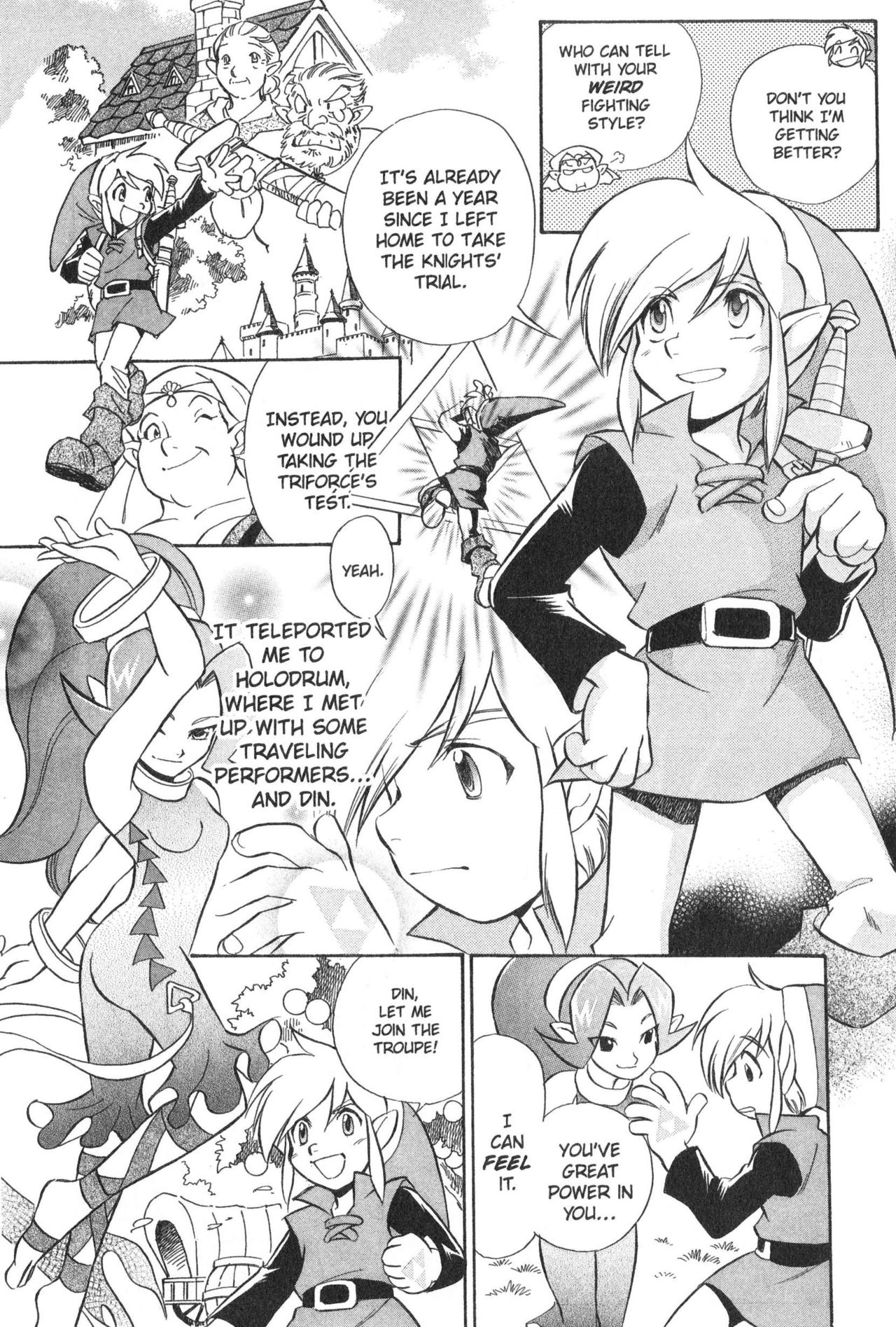 The Legend of Zelda - Oracle of Ages Manga page 9 full