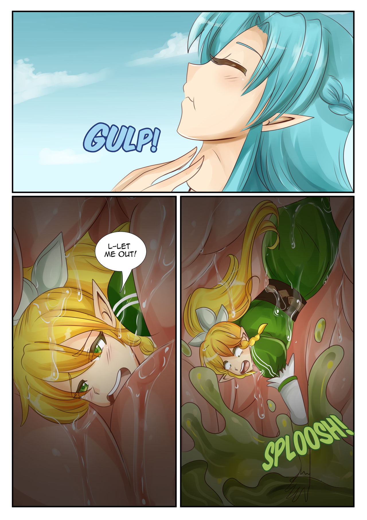 Asuna Noms Leafa page 5 full