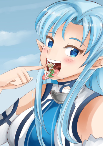 Asuna Noms Leafa cover