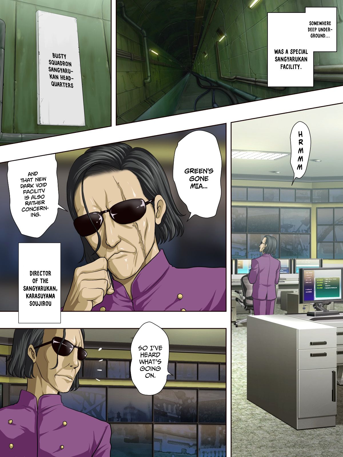 Kyonyuu Sentai Sangyarukan ~Black Kangoku Hen~ page 6 full