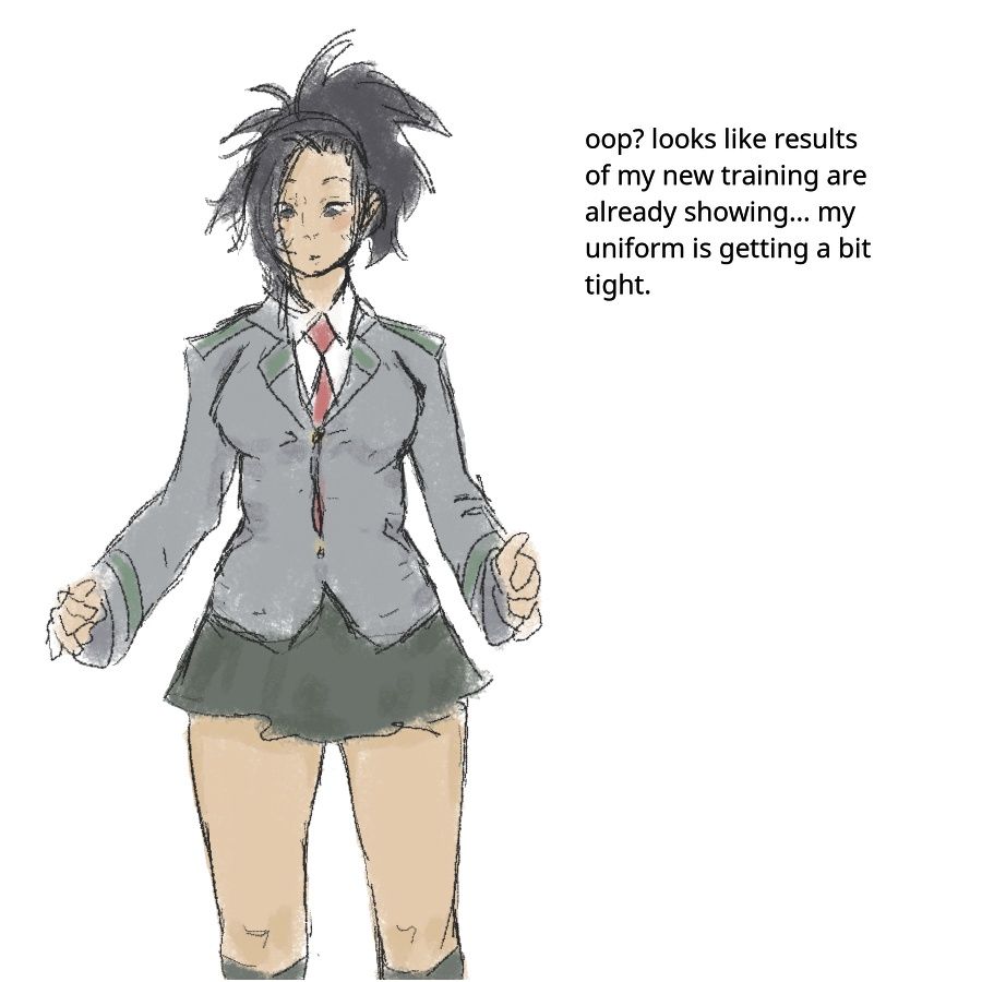 My hero Academia Weight Gain page 1 full