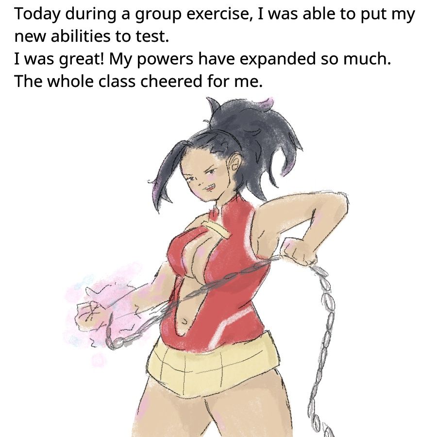 My hero Academia Weight Gain page 4 full