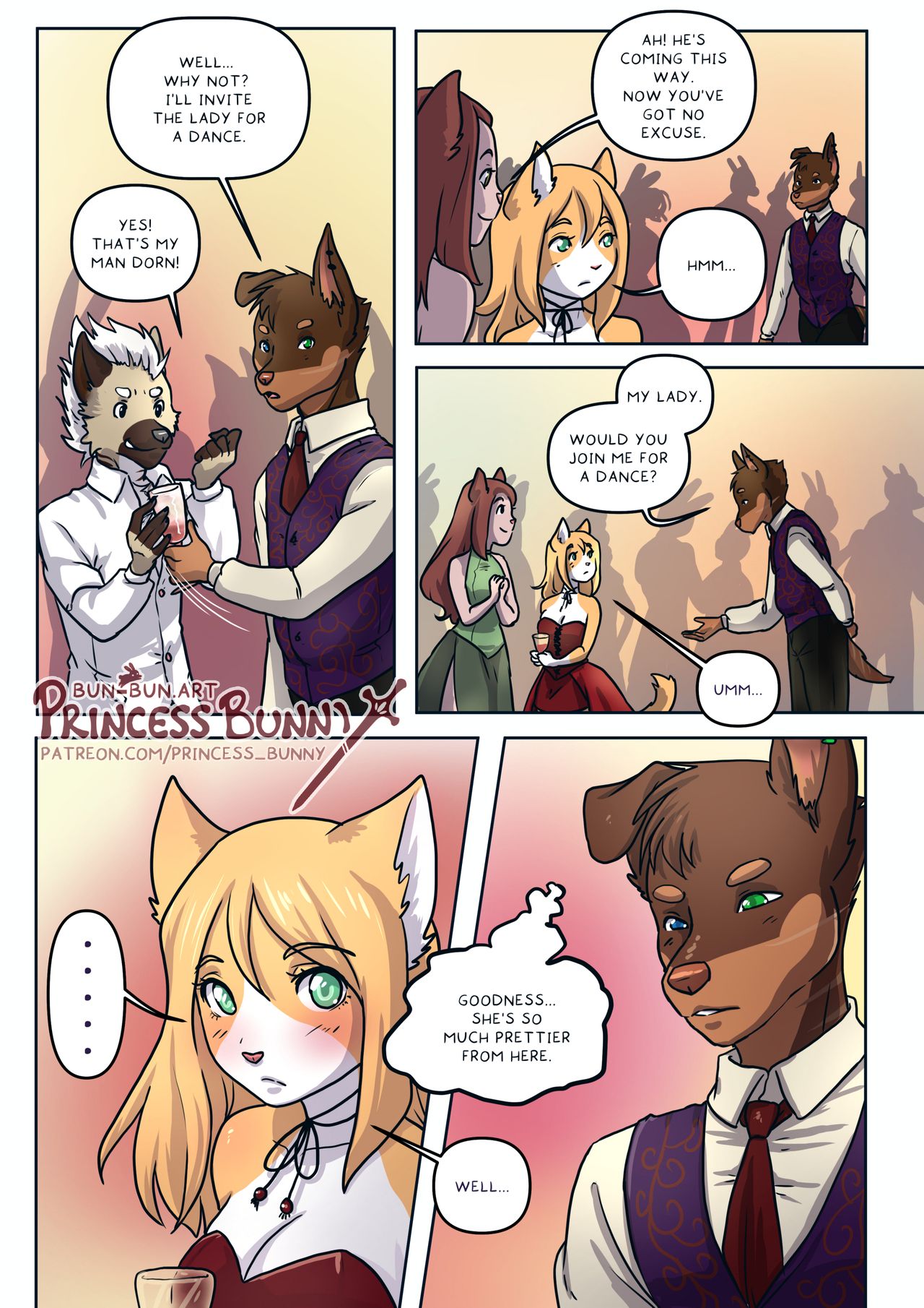 Haru's Private Party page 3 full