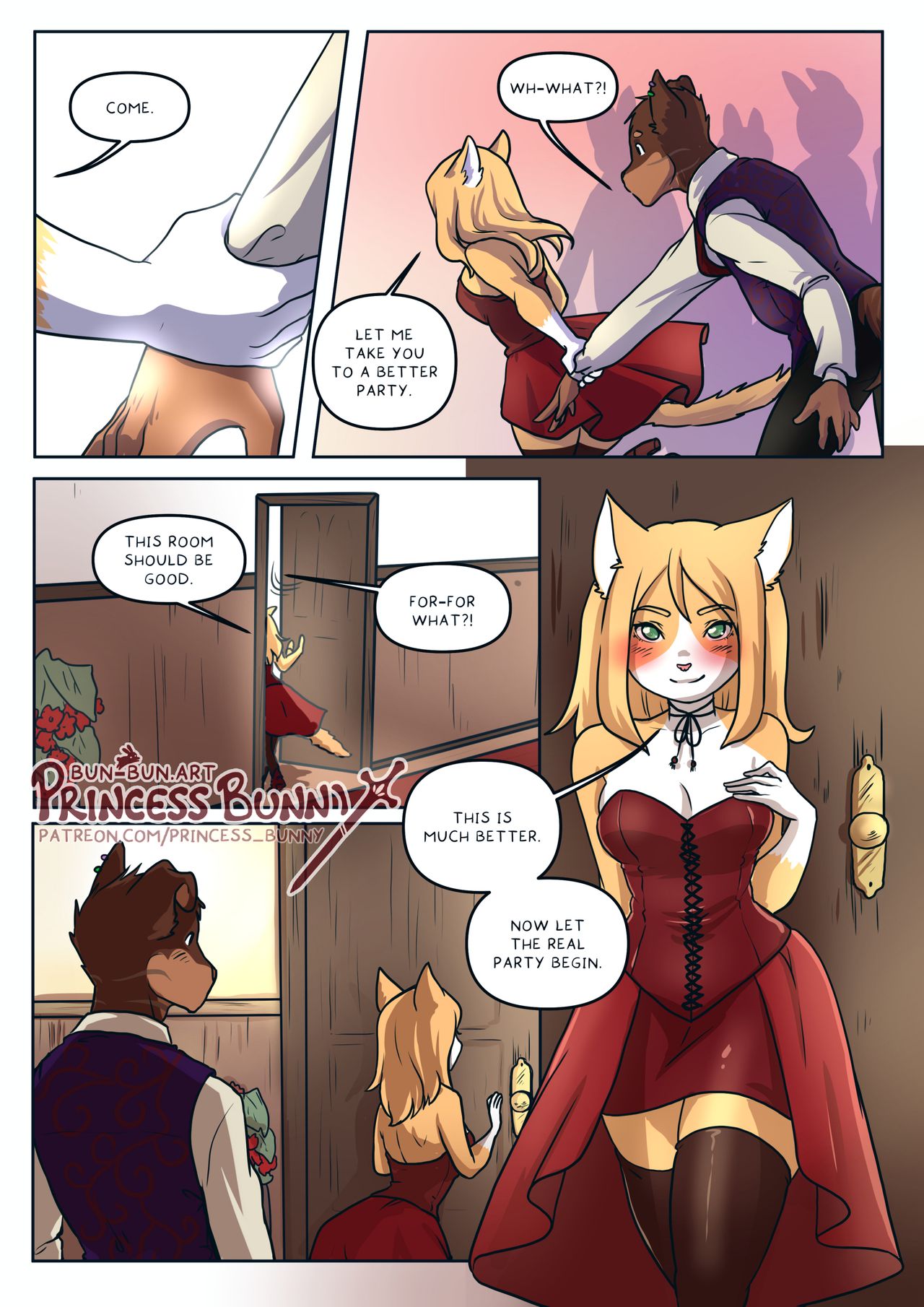 Haru's Private Party page 6 full