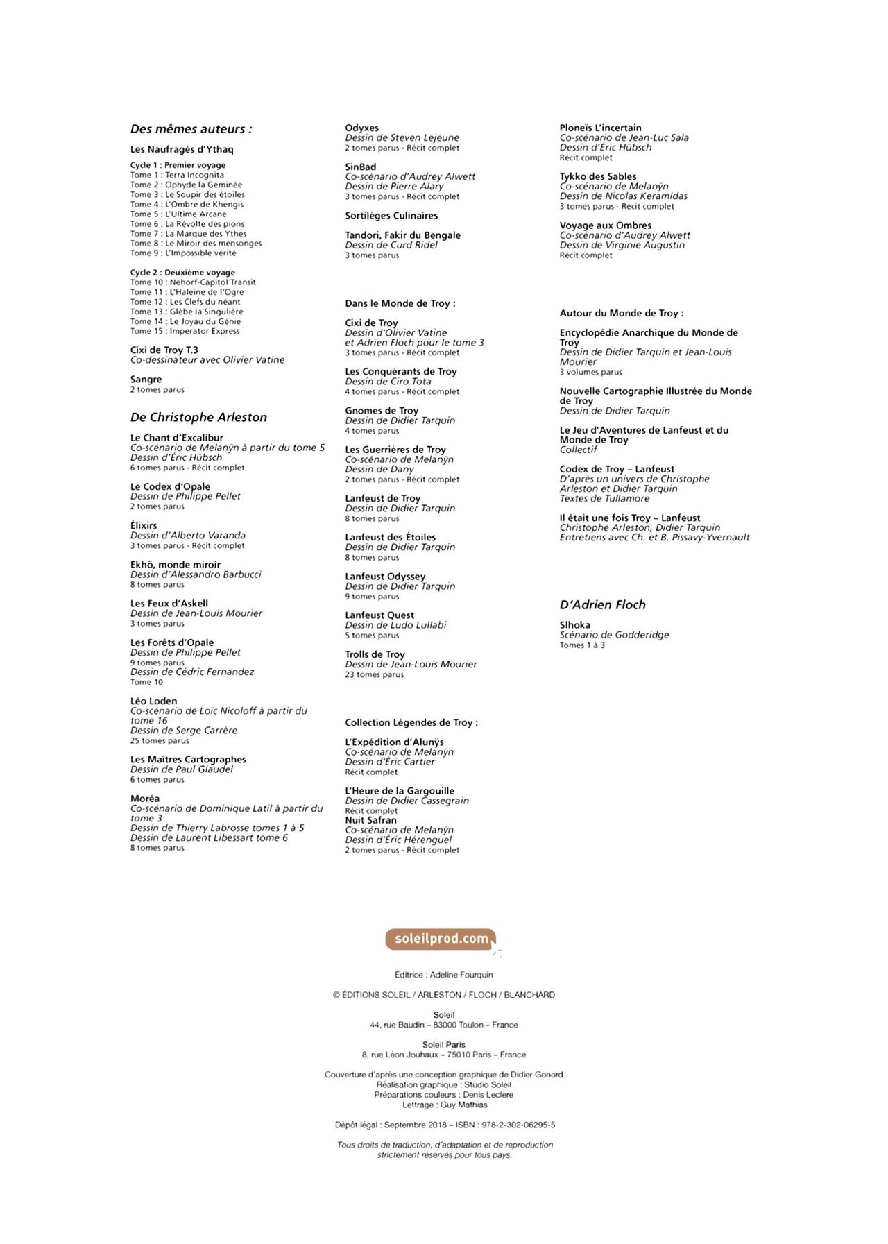 Les Naufrages d'Ythaq - T15 - Impérator Express - La Caravane de l'Etrange page 4 full