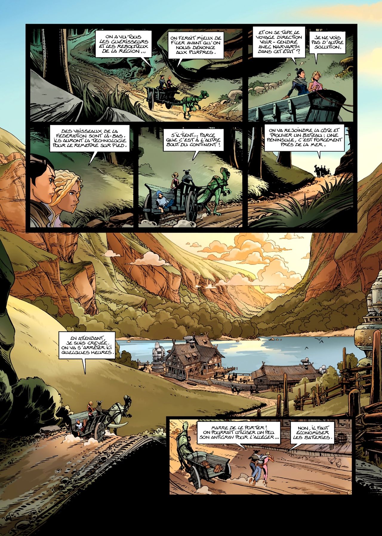 Les Naufrages d'Ythaq - T15 - Impérator Express - La Caravane de l'Etrange page 7 full
