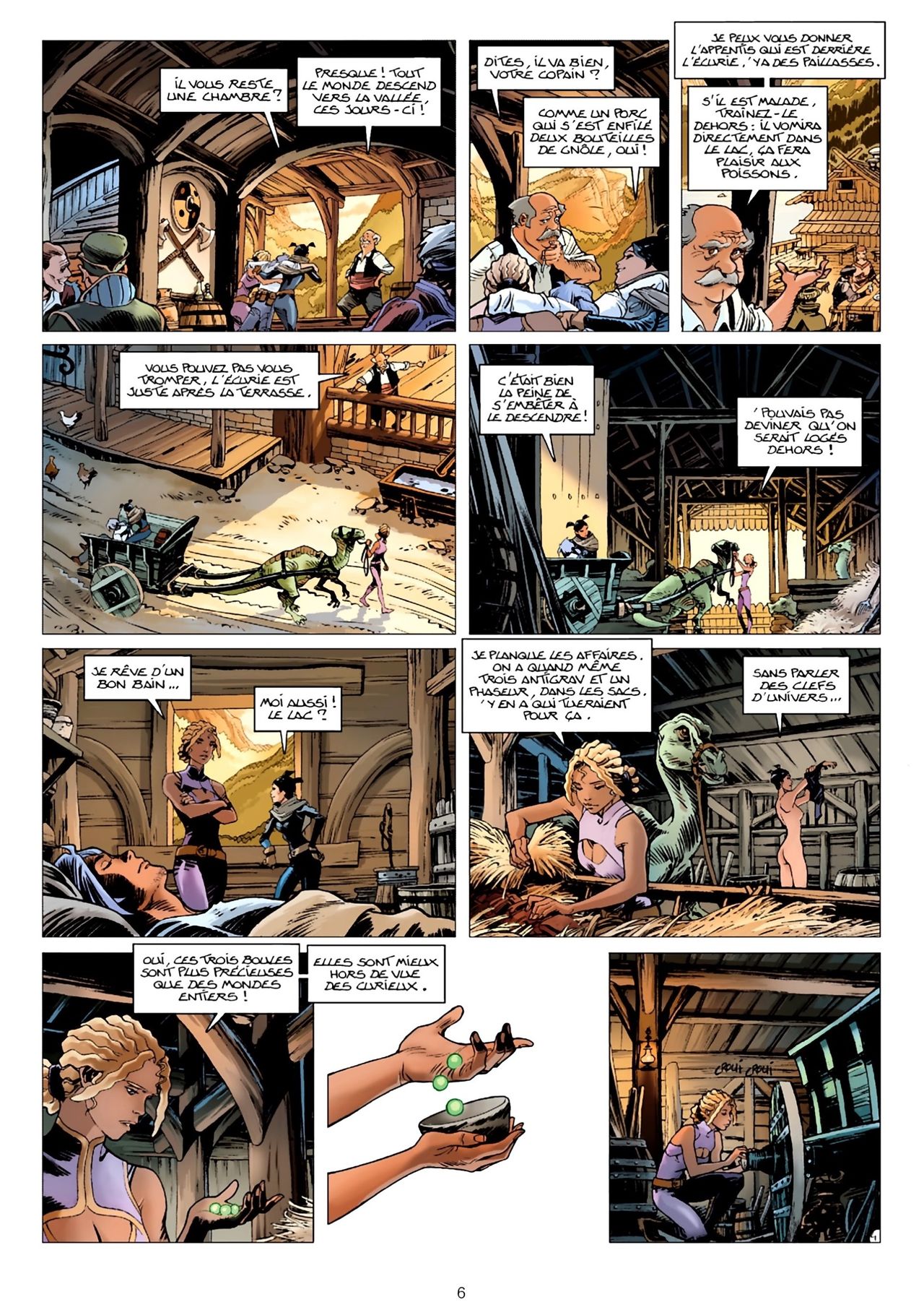 Les Naufrages d'Ythaq - T15 - Impérator Express - La Caravane de l'Etrange page 8 full