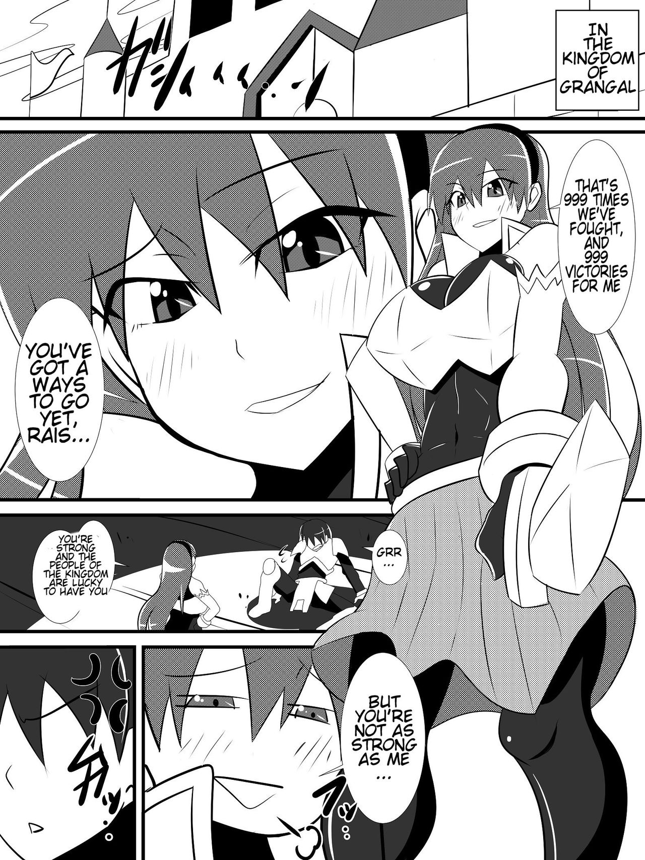 Osananajimi No Onna Kishi Ga Oujo Ni Naru Made Kouhen | Until My Childhood Friend, A Female Knight, Becomes The Queen 1&amp;2 page 2 full