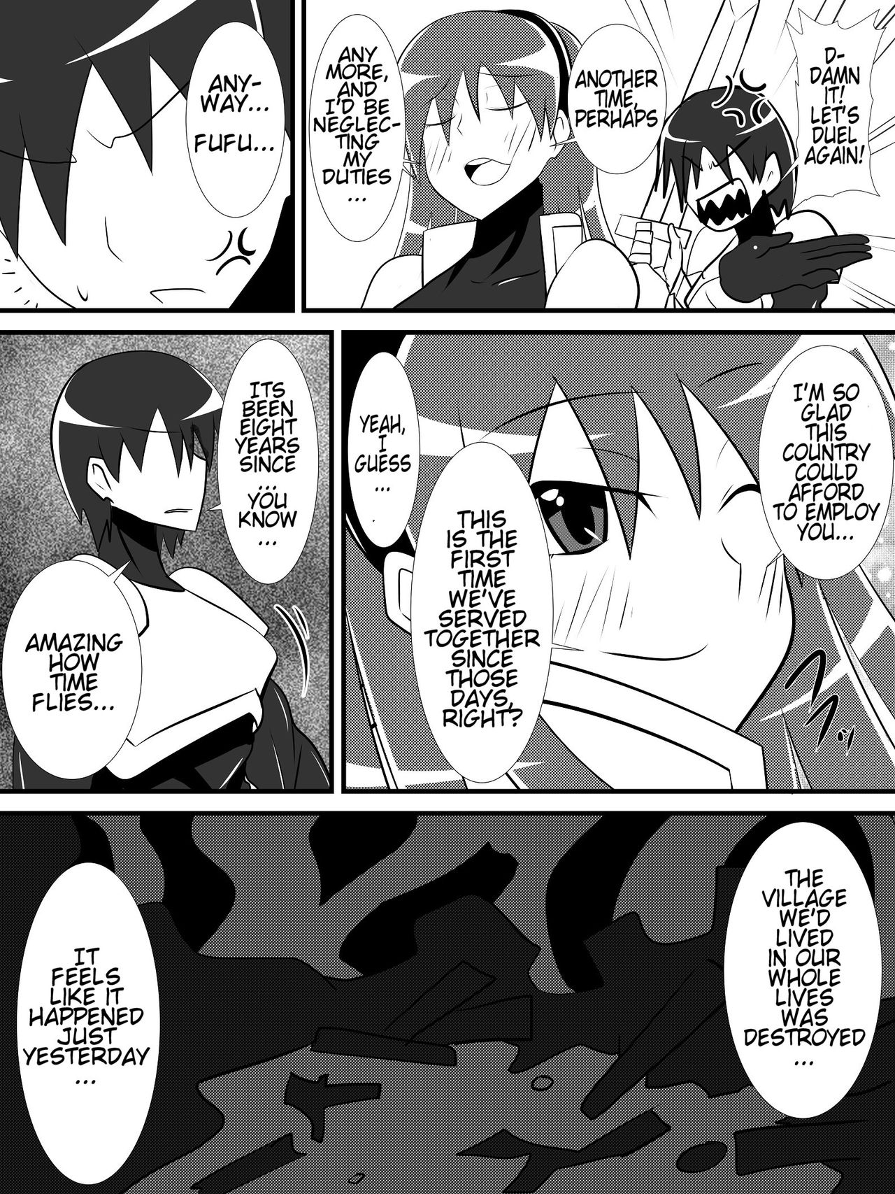 Osananajimi No Onna Kishi Ga Oujo Ni Naru Made Kouhen | Until My Childhood Friend, A Female Knight, Becomes The Queen 1&amp;2 page 3 full