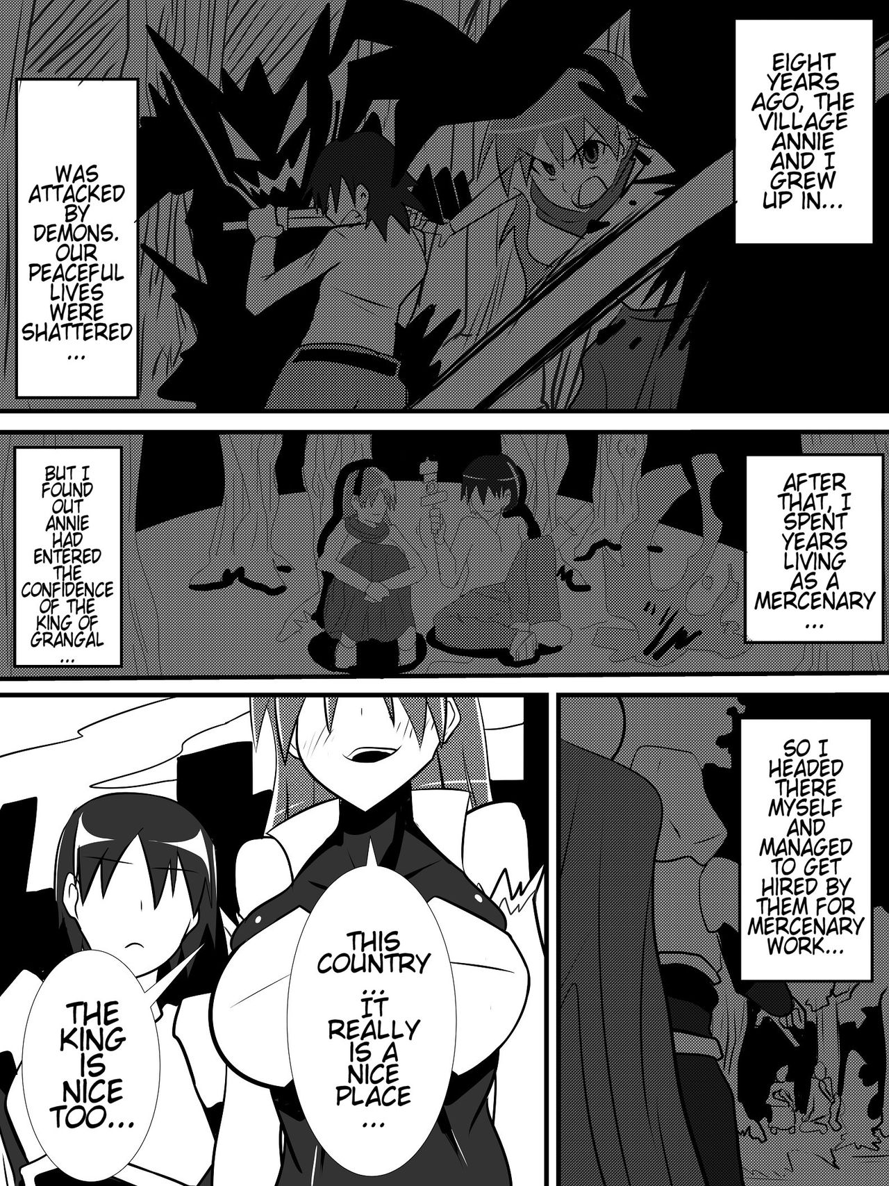 Osananajimi No Onna Kishi Ga Oujo Ni Naru Made Kouhen | Until My Childhood Friend, A Female Knight, Becomes The Queen 1&amp;2 page 4 full