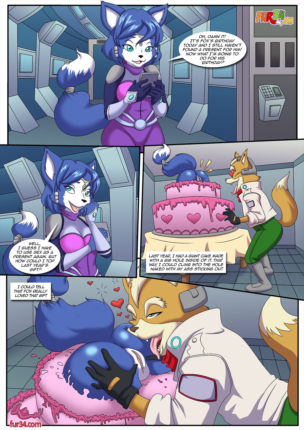 Fur34: Fox’s Best Birthday Party Ever! page 2 full