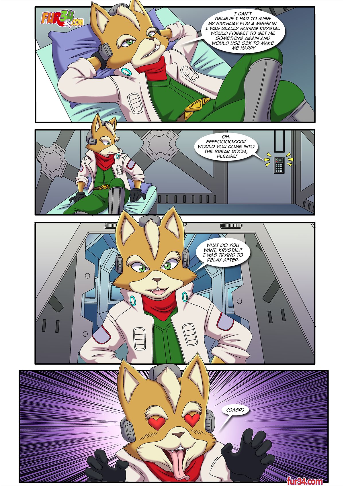 Fur34: Fox’s Best Birthday Party Ever! page 5 full