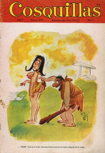 Revista Cosquillas N° 17 cover