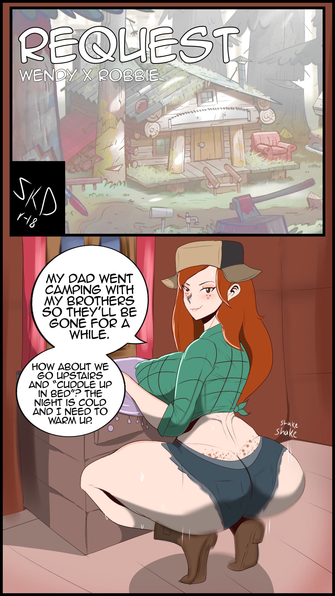 Wendy Corduroy x Robbie Valentino page 1 full