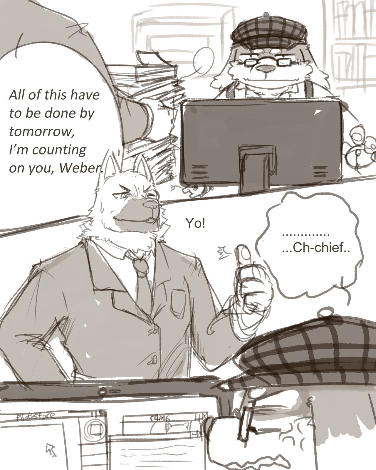 Hikuchi - Weber &amp; Reginald Comics  + Extras page 2 full