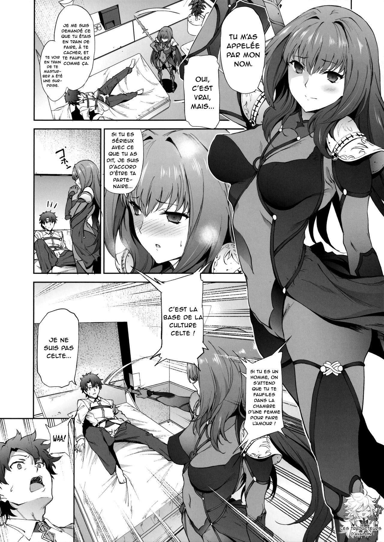 Scathach-shishou ni Okasareru Hon page 4 full