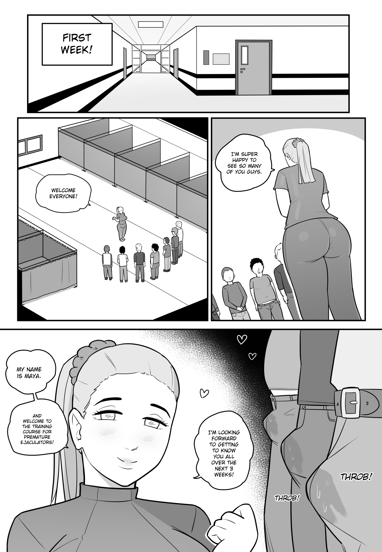 Maya's Virgin Training! page 8 full