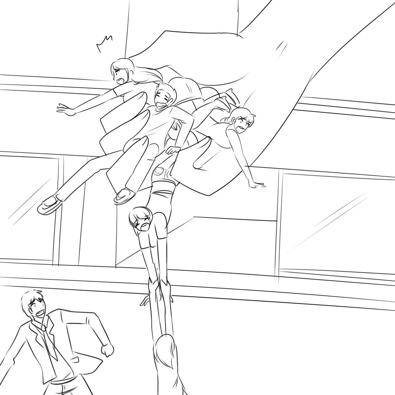Giantess Vore Sketch Comics page 4 full