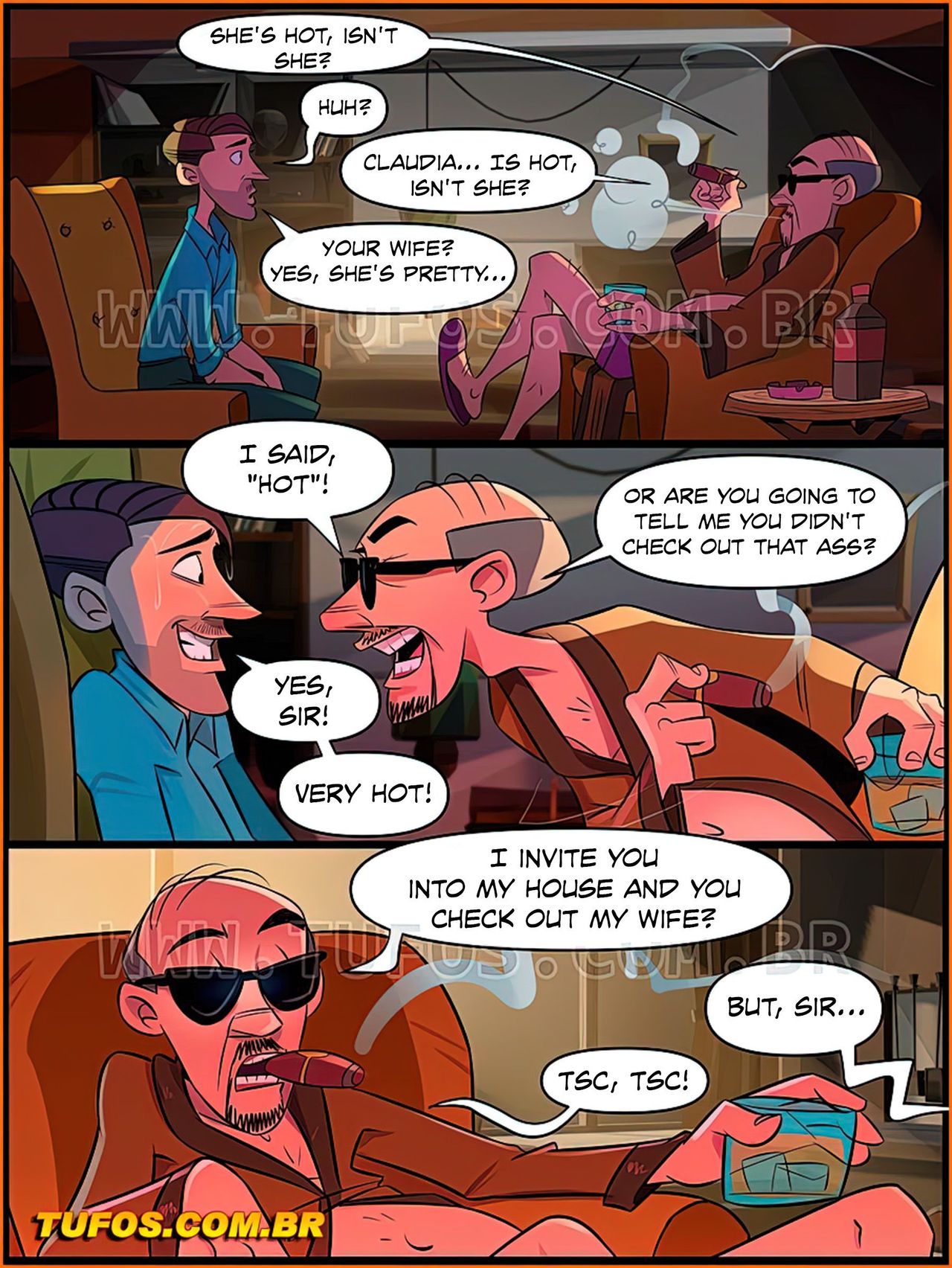 Tufos - Casa de mae Joana "House of Mom Joana" - 06 : The Boss's Wife page 4 full
