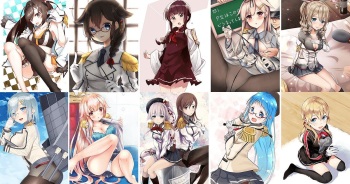 Sample Images for "Kashima Complex !!" &amp; "Kashima Climax !!! Training Ship Cosplay Joint vol.3 " cover