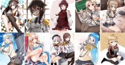 Sample Images for "Kashima Complex !!" & "Kashima Climax !!! Training Ship Cosplay Joint vol.3 "