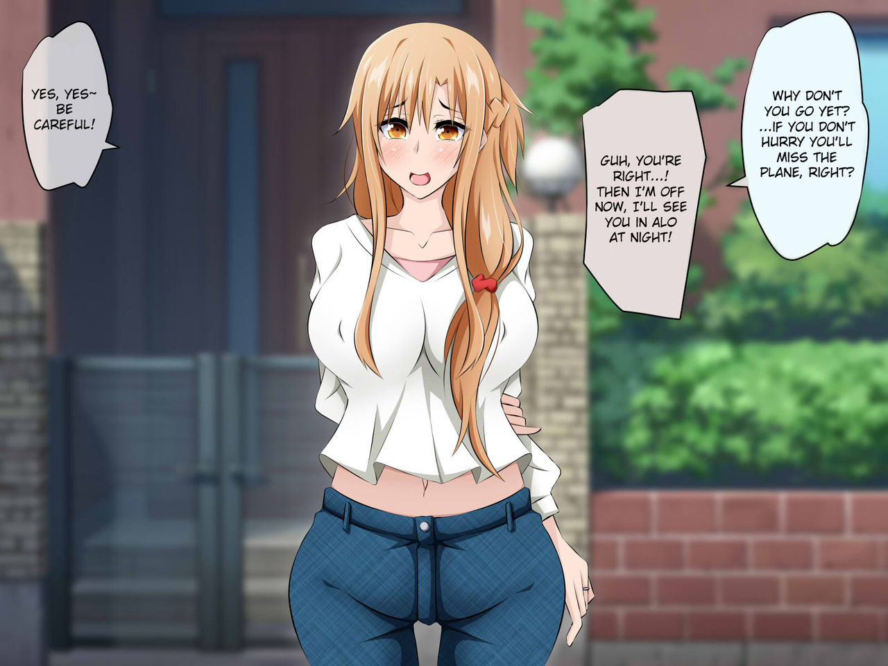 Hitozuma ni Natta Heroine o Netoru. ~Yakubutsu Choukyou de Ochiru Asuna-san~ page 4 full