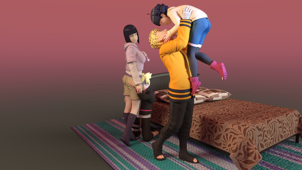 Naruto Family "Naruto Hima Boruto Hinata " by DarkFaust page 2 full