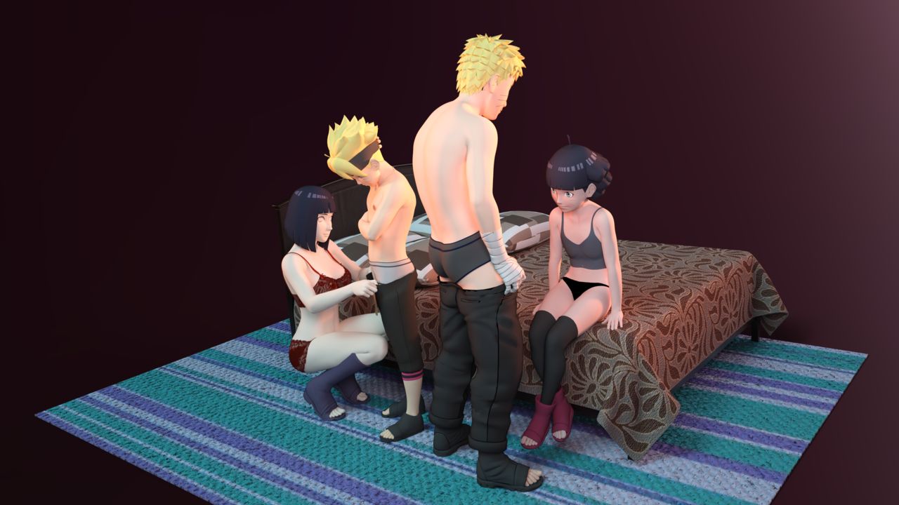 Naruto Family "Naruto Hima Boruto Hinata " by DarkFaust page 3 full
