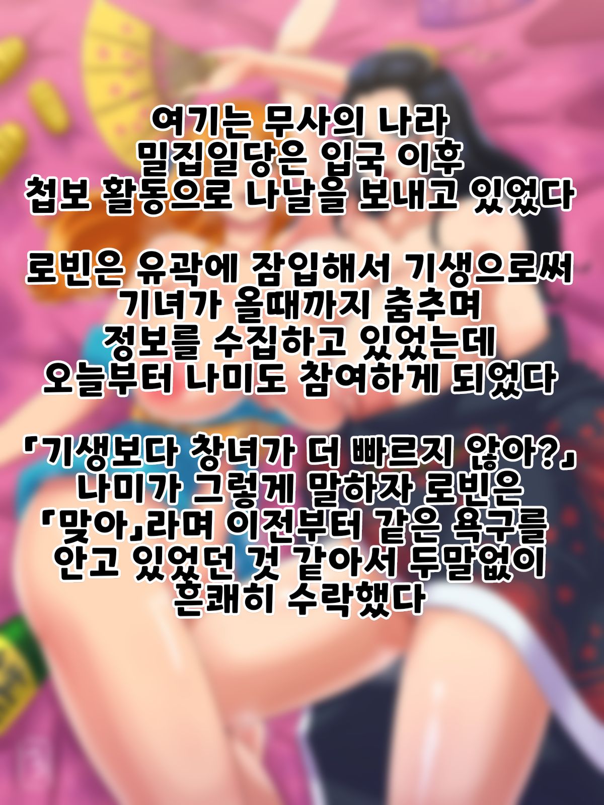 무사의 나라 나미&amp;로빈【신규 한정 대사 포함 SS8장】 page 2 full