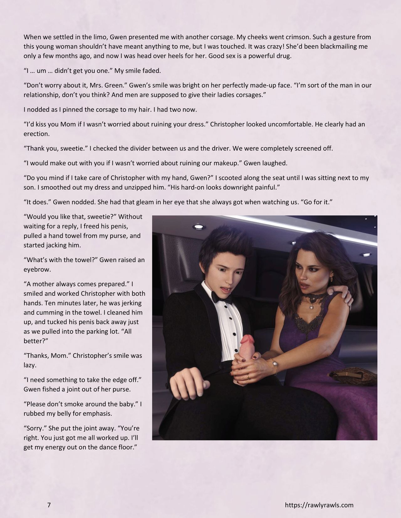 Noises Through the Wall Chapter 9: Rawly Rawls Fiction page 7 full