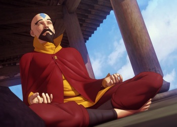 - Avatar: The Legend of Korra - Tenzin Earthly Struggles cover