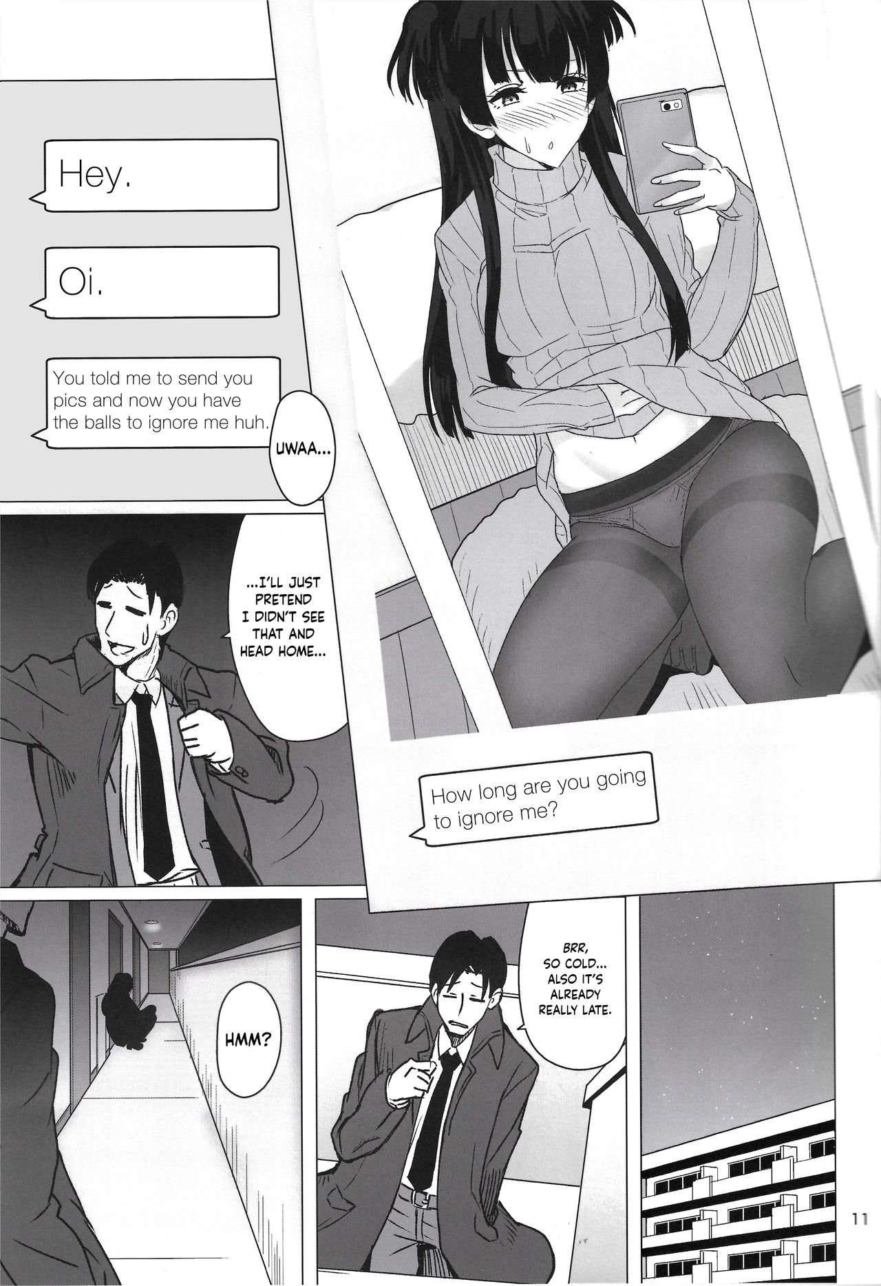 Fuyuko ni Sukebe na Jidori o Okutte Kure to Tanomu Hon page 10 full