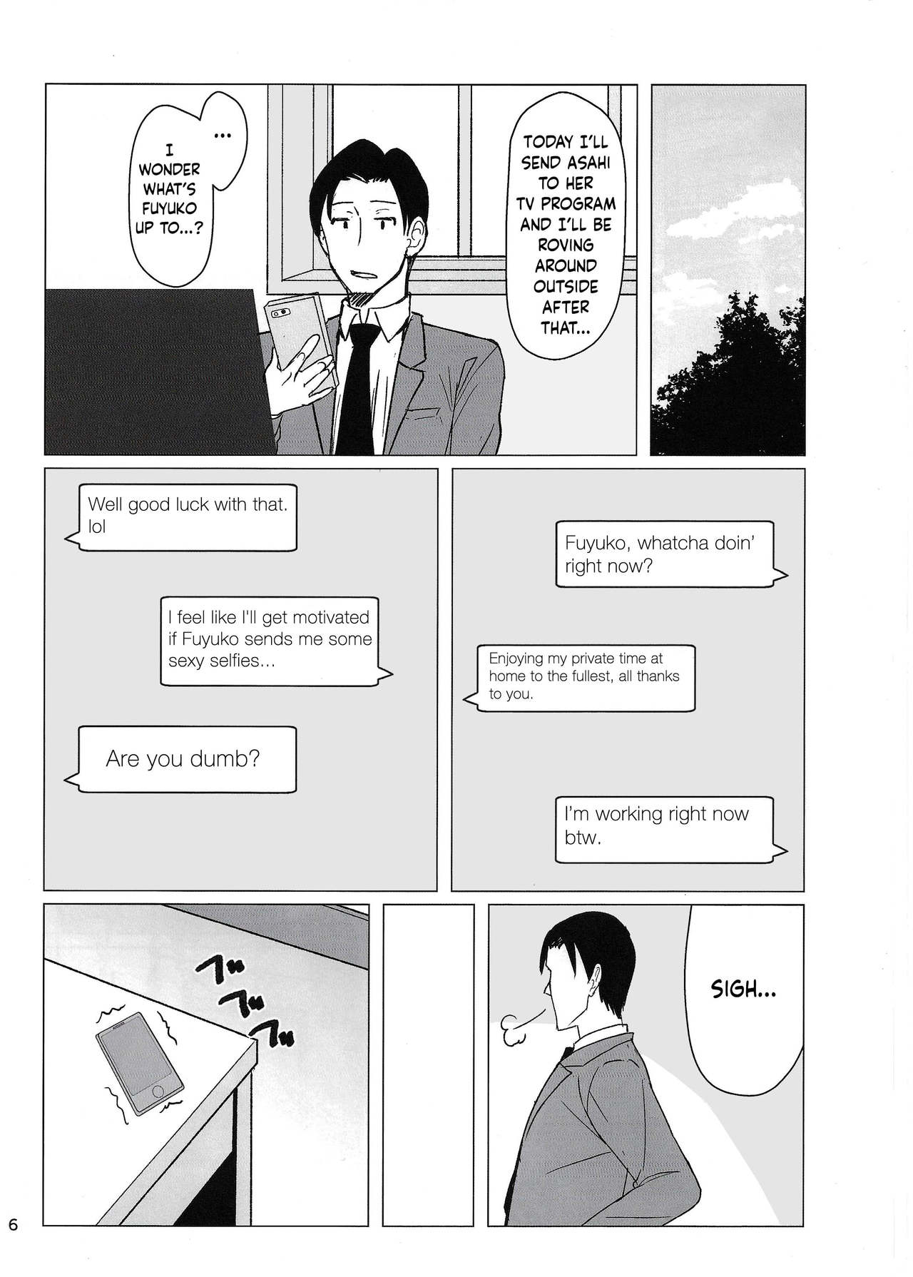 Fuyuko ni Sukebe na Jidori o Okutte Kure to Tanomu Hon page 5 full