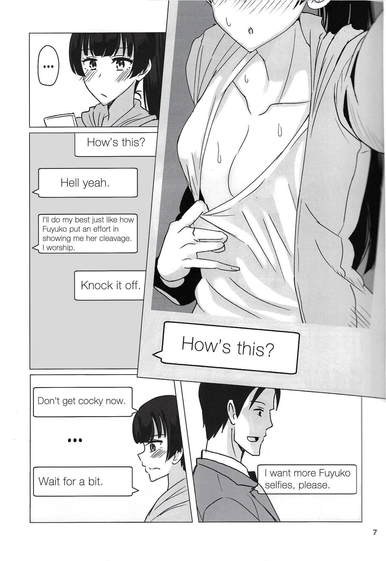 Fuyuko ni Sukebe na Jidori o Okutte Kure to Tanomu Hon page 6 full