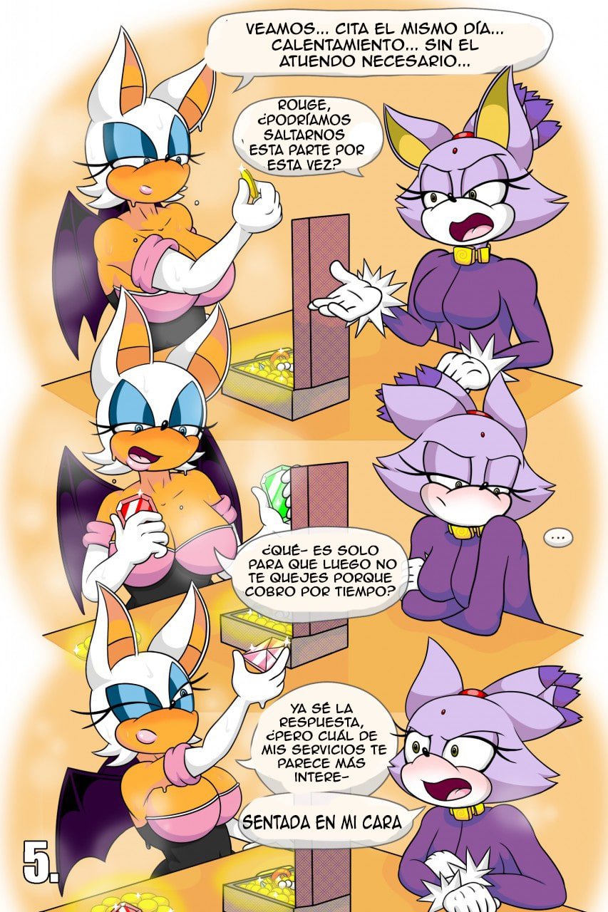 Rouge and Blaze in: House Call page 5 full