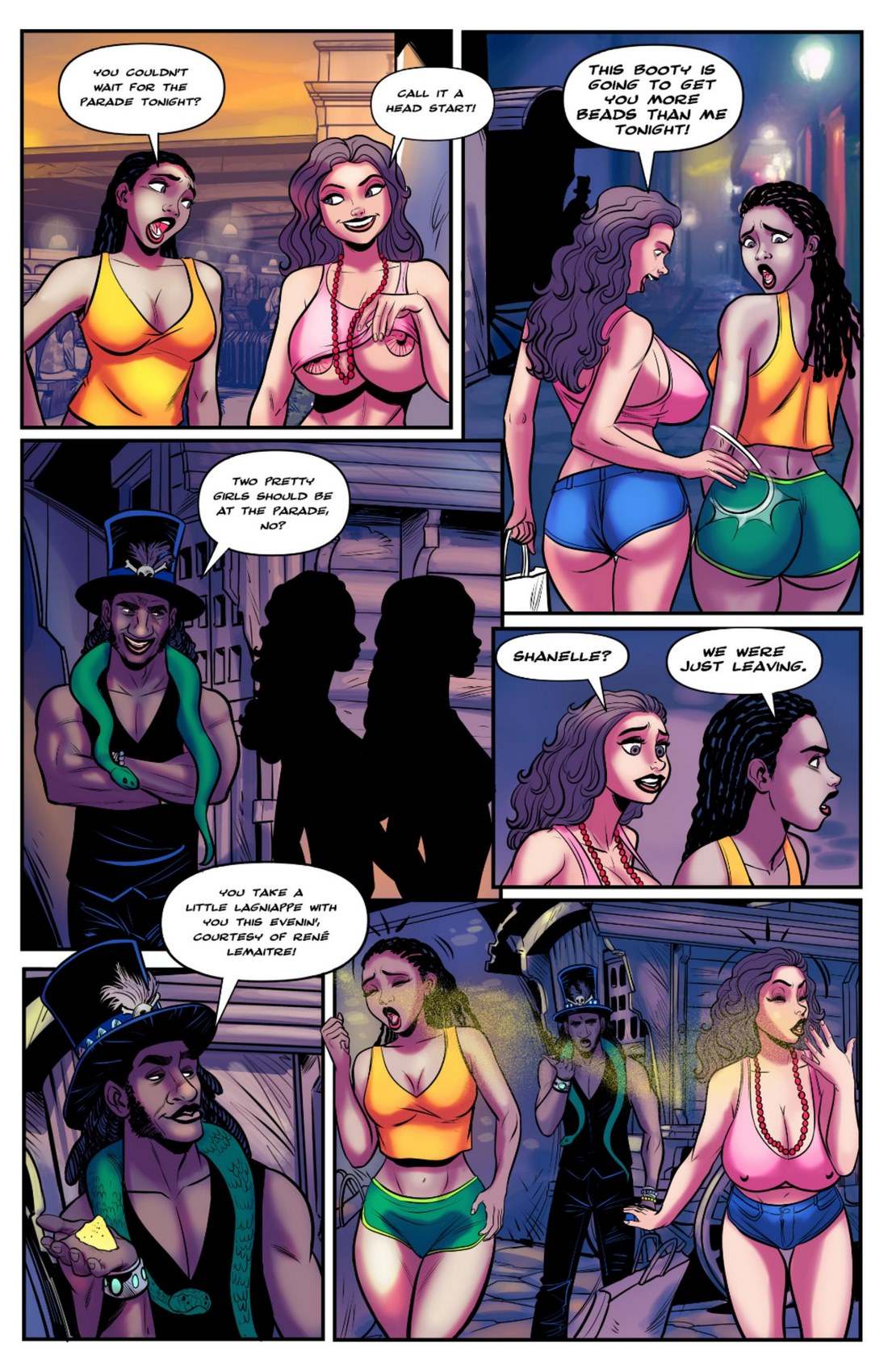 Mojo Wagon – Mardi Gras  - english page 4 full
