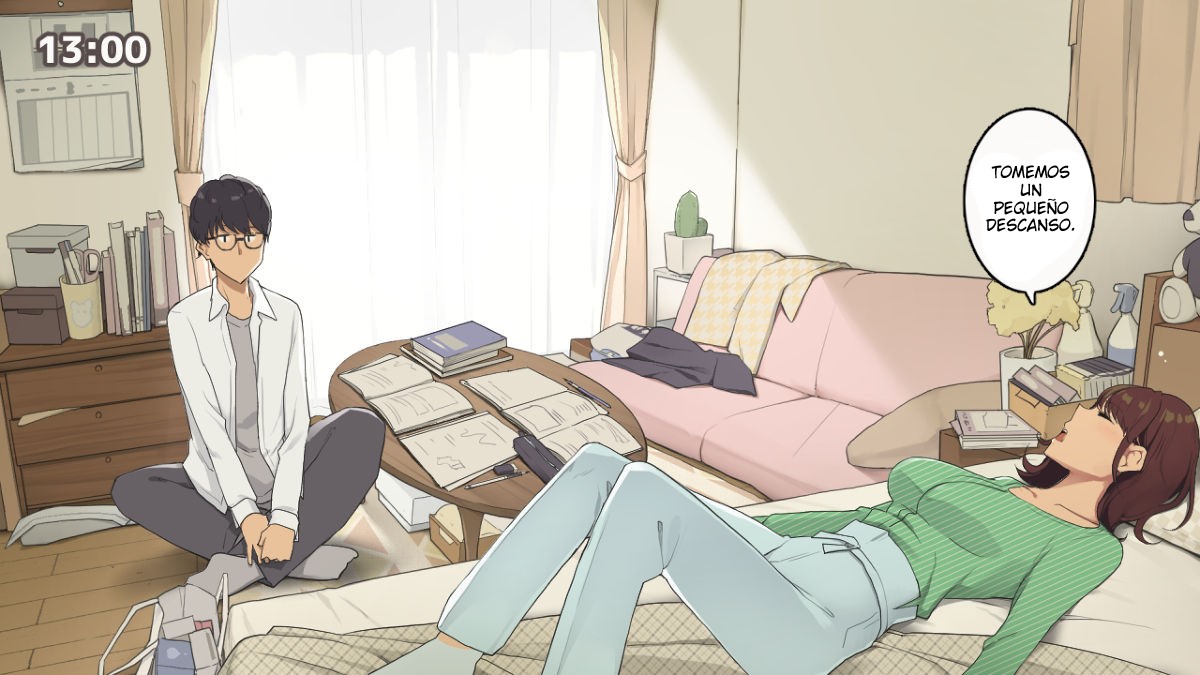 Hitorigurashi no Joshidaisei no Oheya, Tomodachi to Ichinichi Shuuchuu shite Benkyoukai shiyou to Kimeta Hi page 5 full