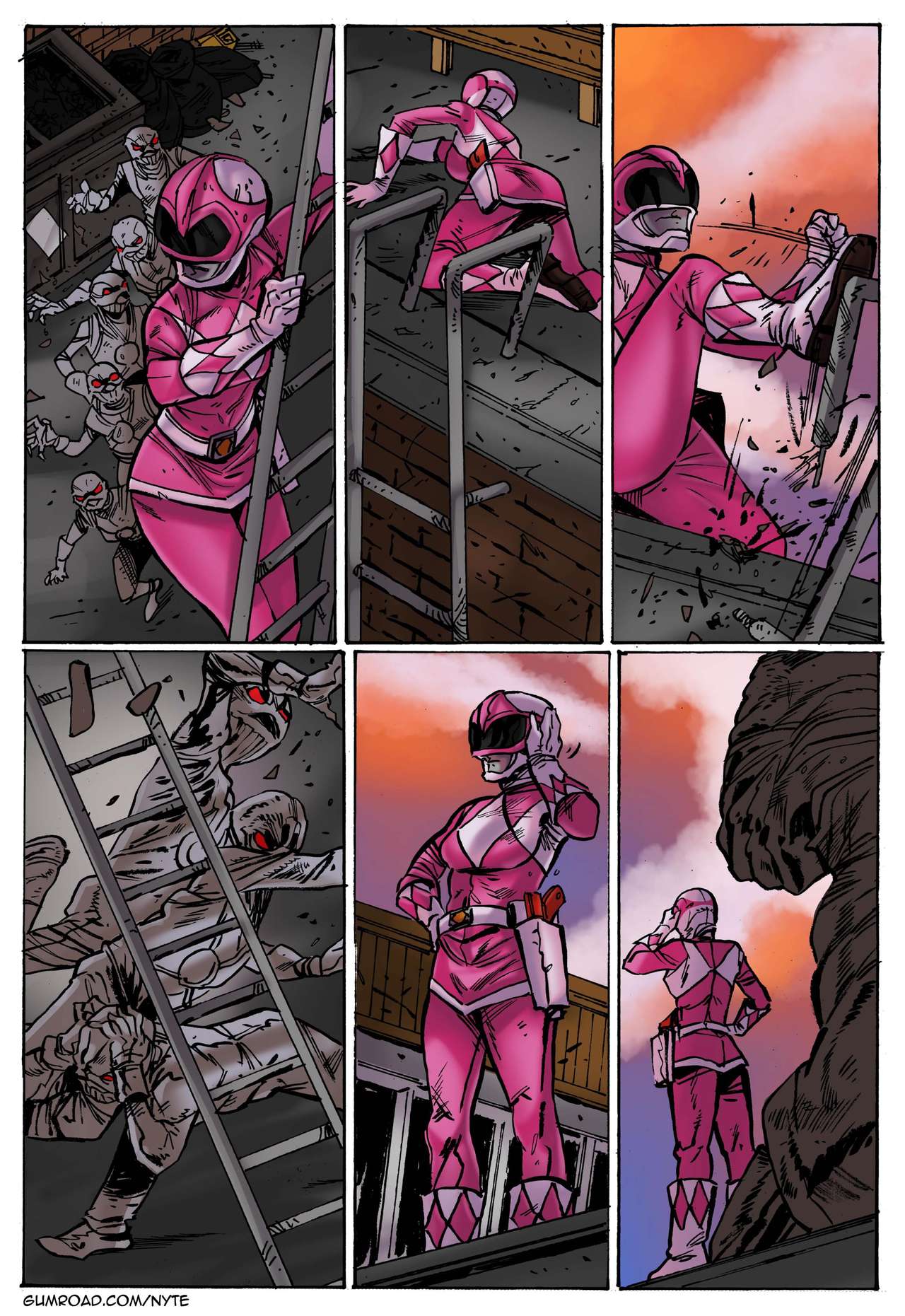 Might Vorin' Power Rangers: Kimberly page 10 full