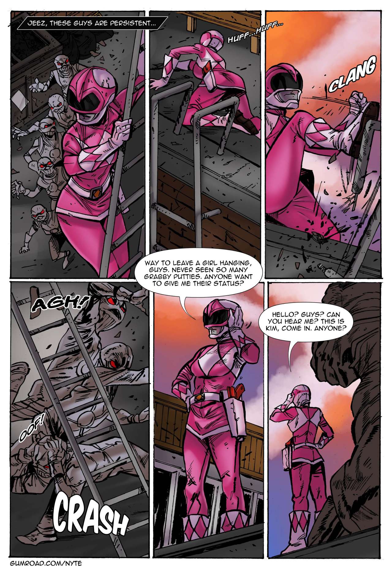 Might Vorin' Power Rangers: Kimberly page 2 full