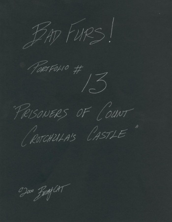 BadFurs! №13 - Prisoners of Count Crotchula's Castle cover