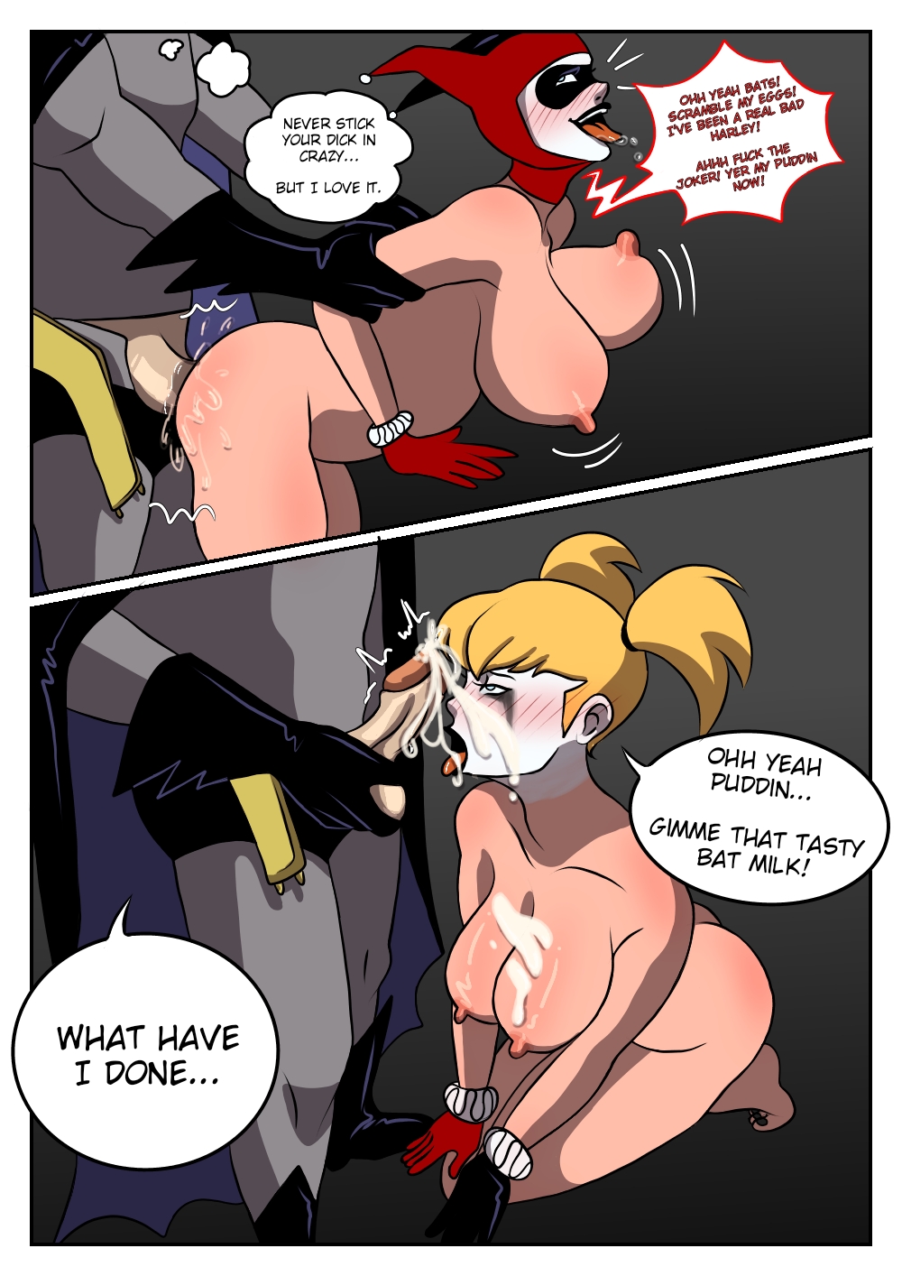 Batman and Harley Quinn page 3 full