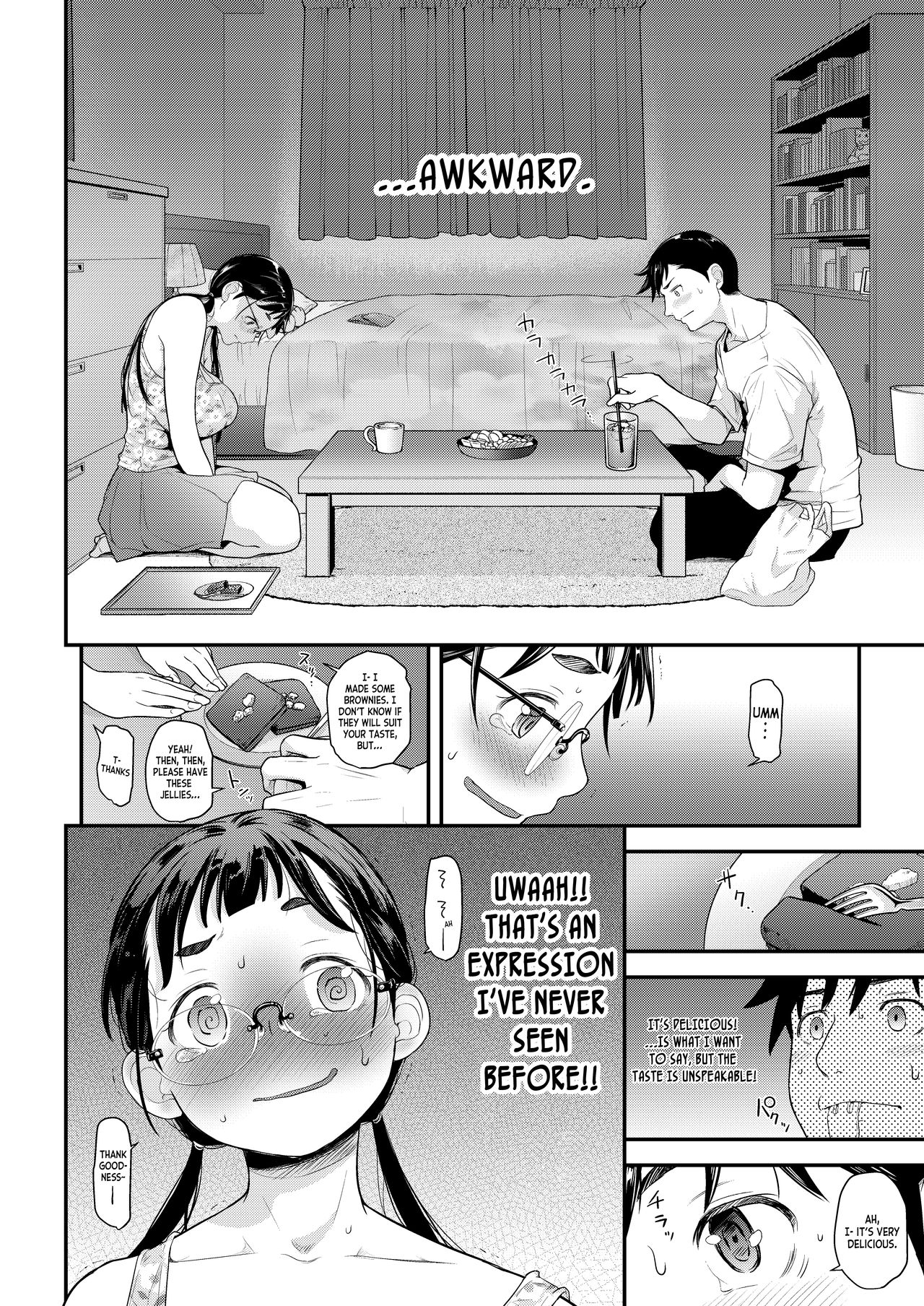 Jimiko to Ichinichijuu Sex 4 - Futarikiri no Juken Benkyou wa... page 6 full