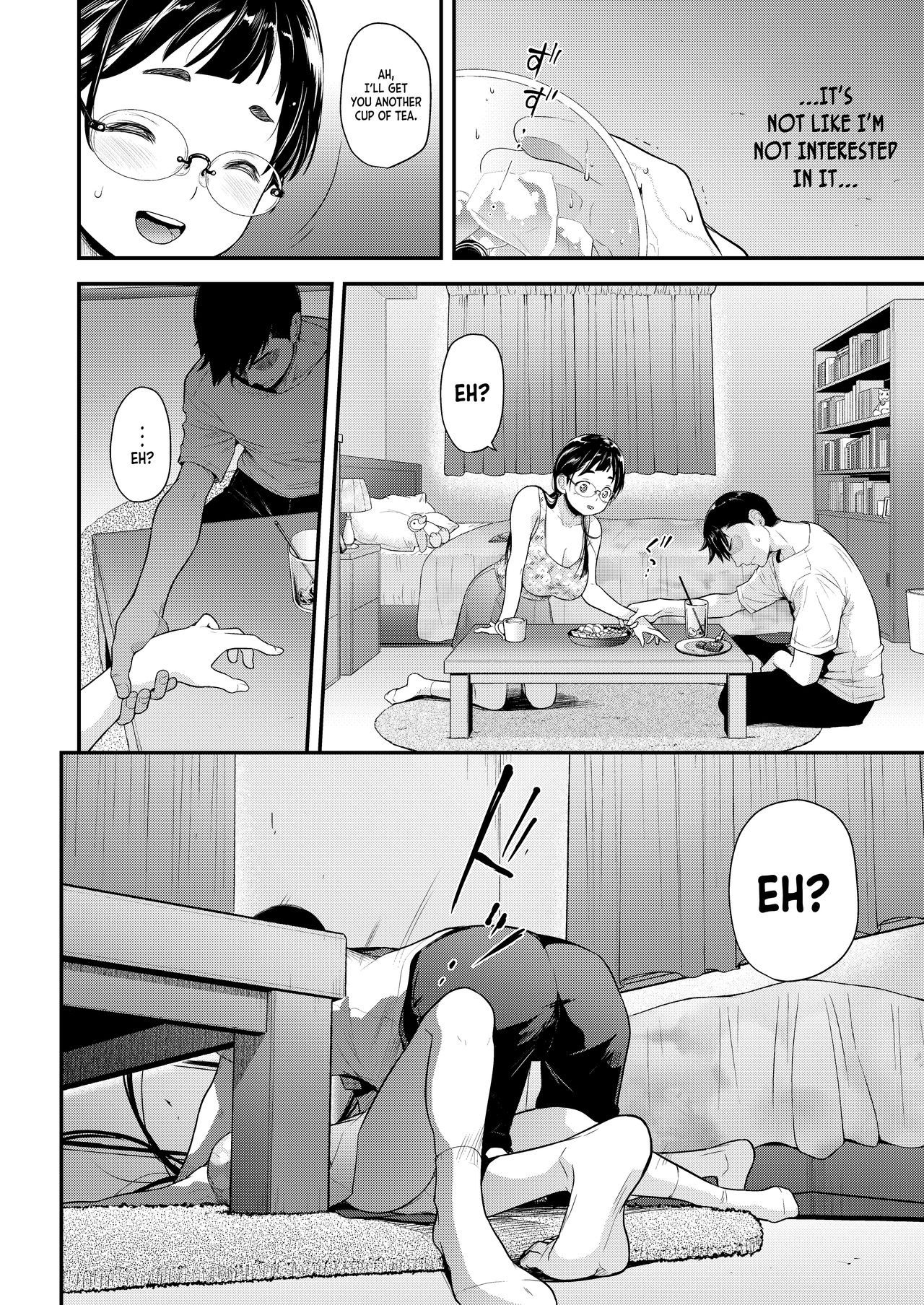 Jimiko to Ichinichijuu Sex 4 - Futarikiri no Juken Benkyou wa... page 8 full